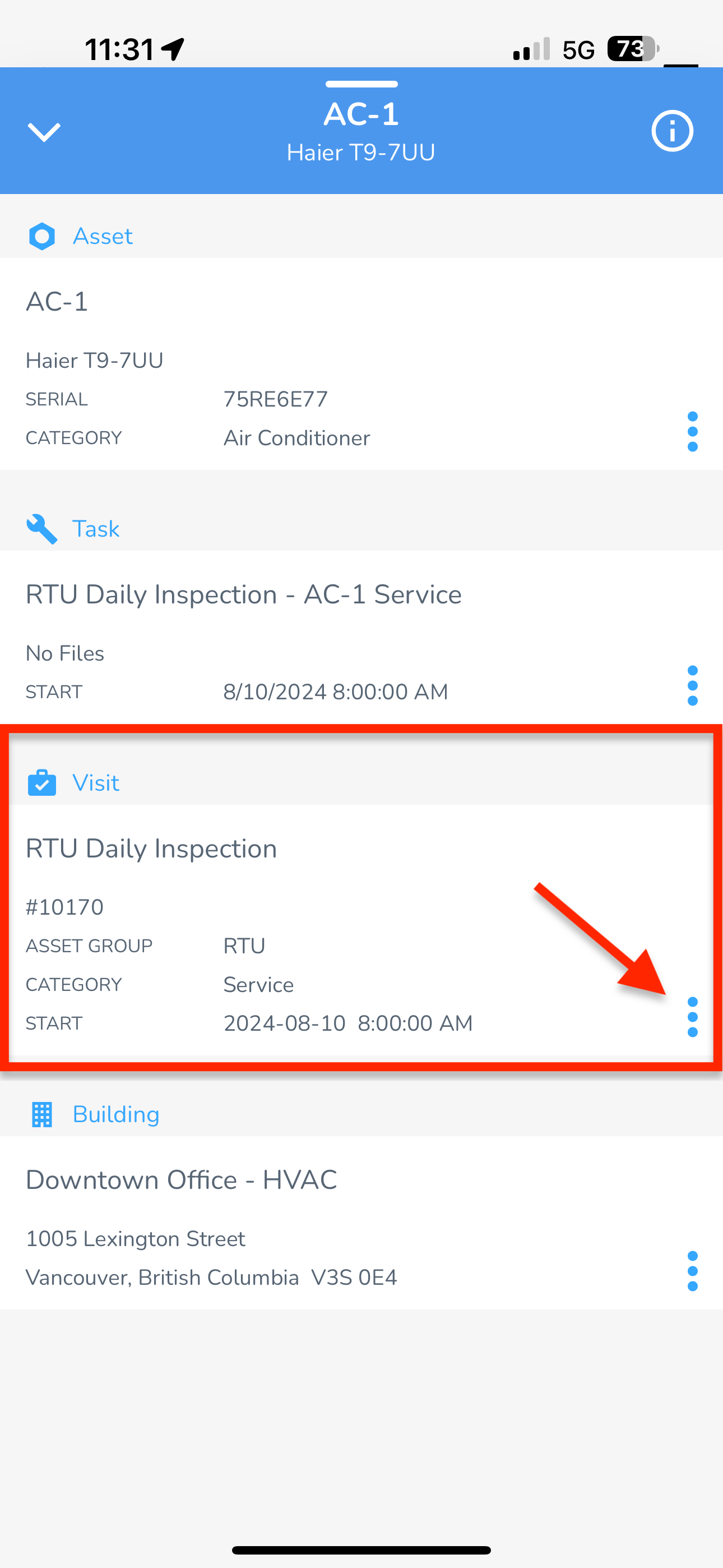 During an inspection, you will see a blue bar at the bottom. This is the Inspection Info pull-up bar. When…