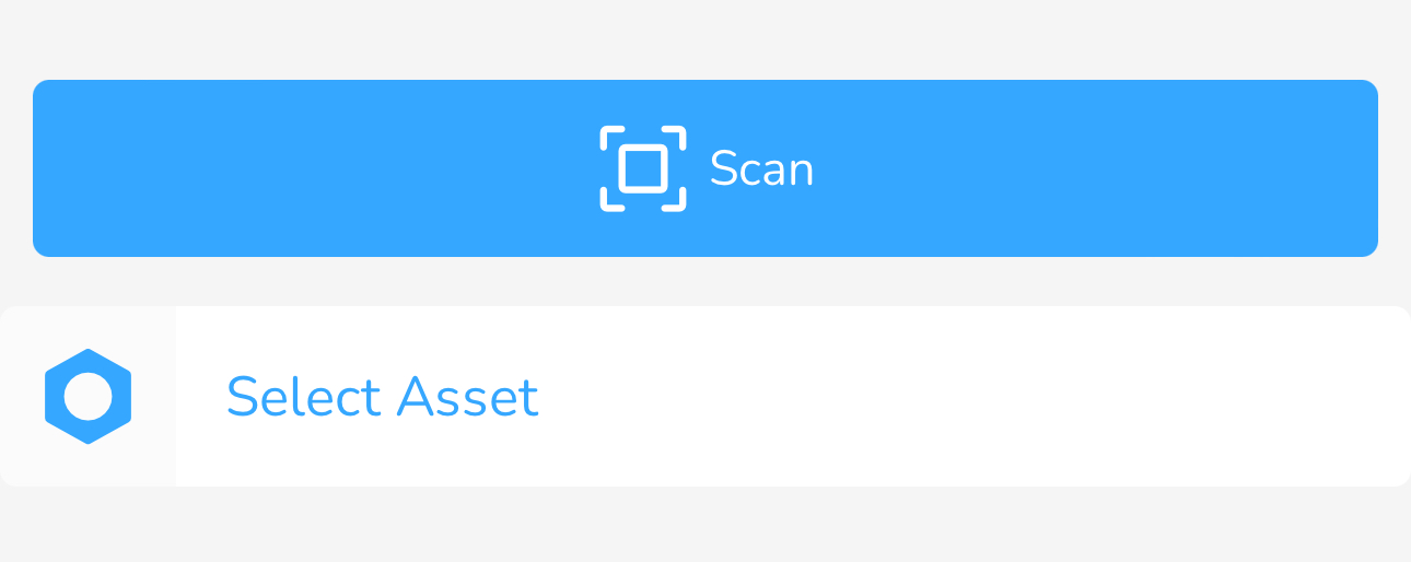 In order to see information about an asset, you must first select an asset. You can do this by scanning a QR…