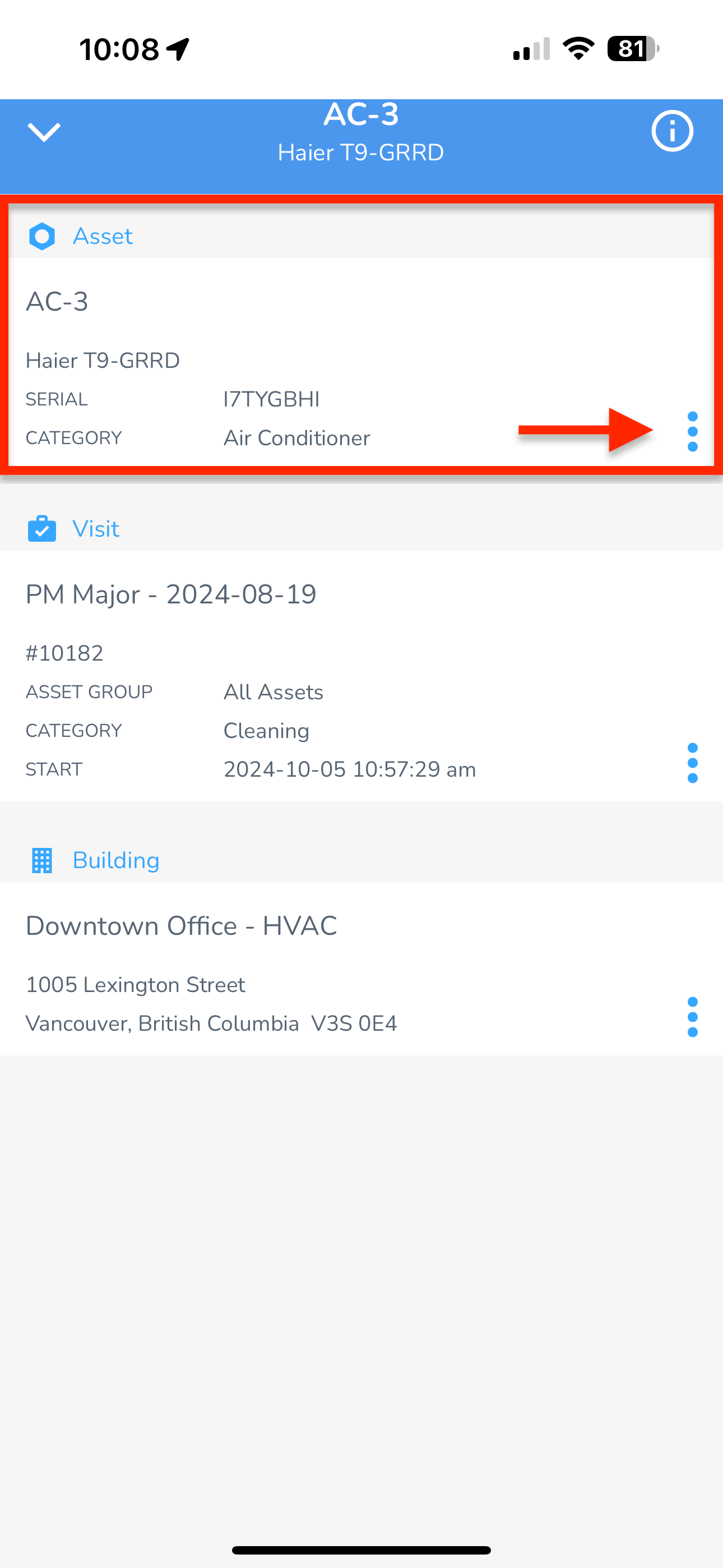 During an inspection, you will see a blue bar at the bottom. This is the Inspection Info pull-up bar. When…