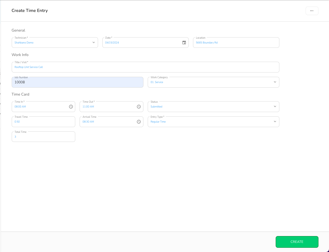 A slide-out form will appear on the screen. You will need to fill out several fields categorized into four…