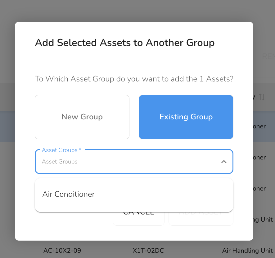 Assets can belong to multiple asset groups simultaneously. Adding an asset to a new group does not remove it…