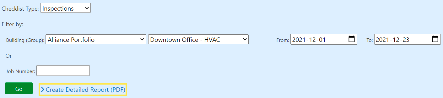The table will refresh based on your filter settings above. If you are satisfied with the table of data…