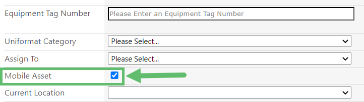 From the Manage Assets page scroll down and enable Mobile Asset, then click on Save.