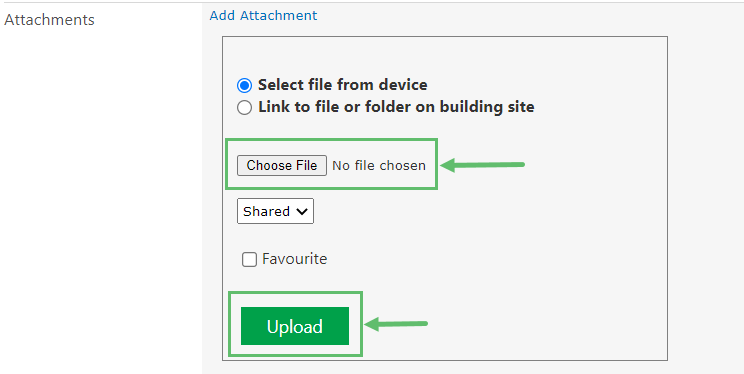 Click on Choose File and select the file to be uploaded. Click on Upload when done. The page will…