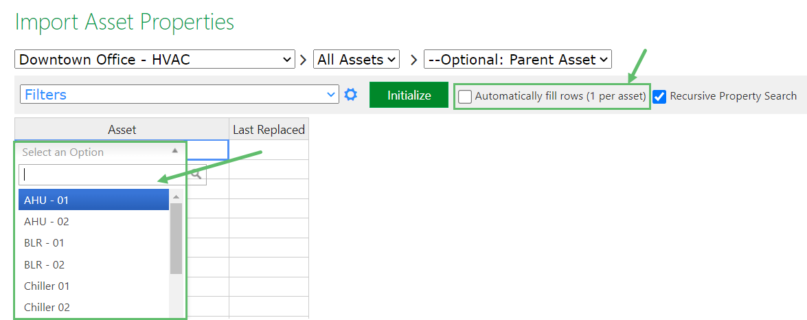 - Then, input your values.