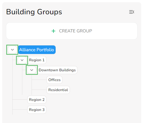 To select a group, simply click on its name.