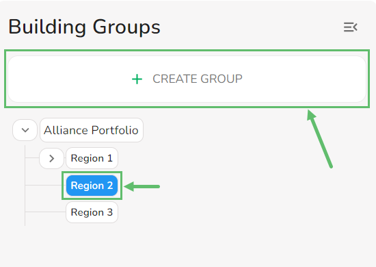 Click on the + Create Group.