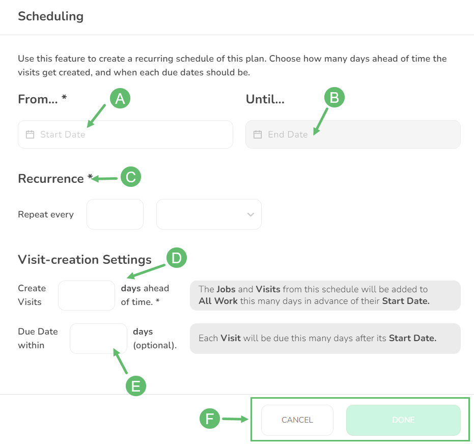 Fill out the form presented to you.