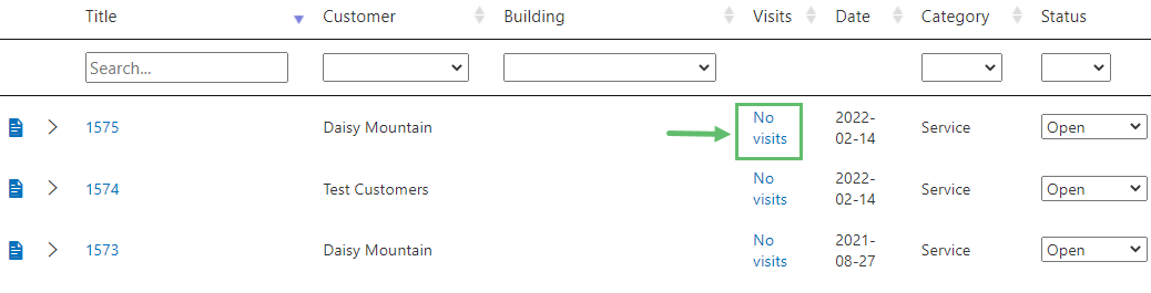 To create a new Visit inside a Job, simply go to the Jobs tab and locate the Visits column in the table. Here…