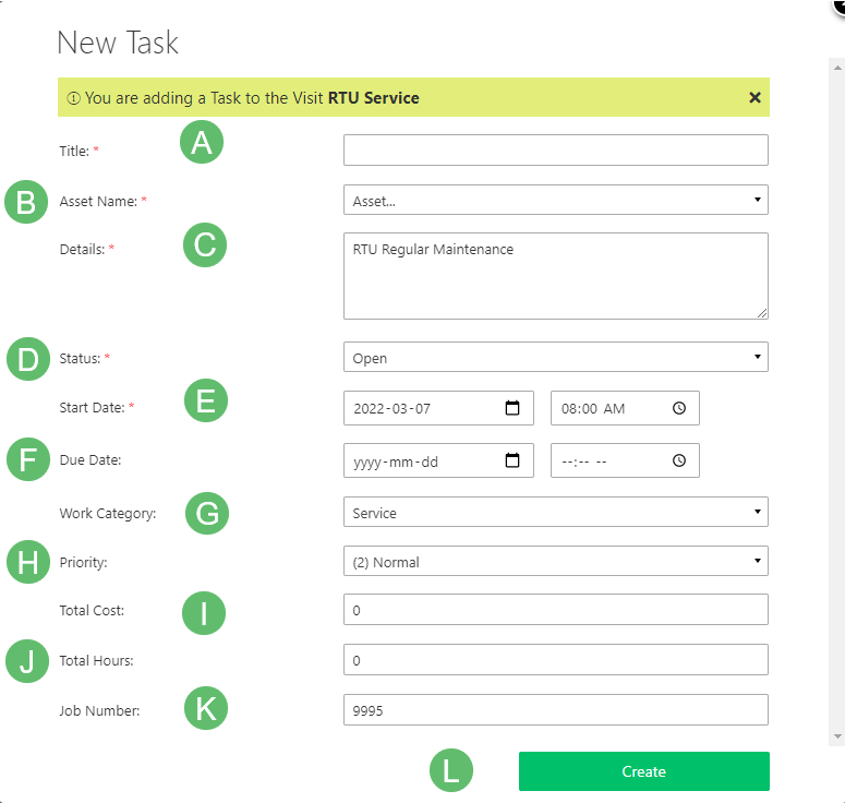 Selecting this option on the + New Visit form will take you to the following screen which will let you add…