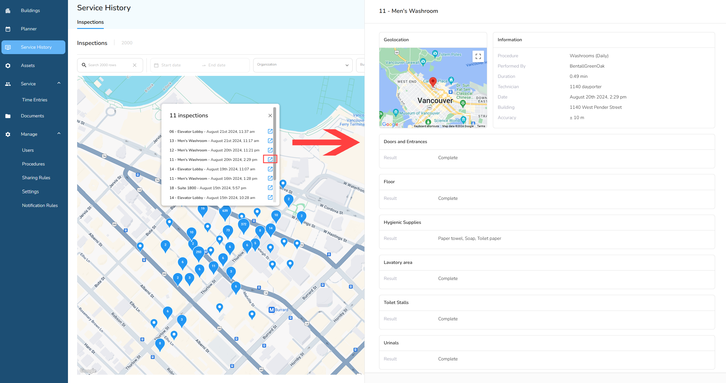 Using the Filterable Map View