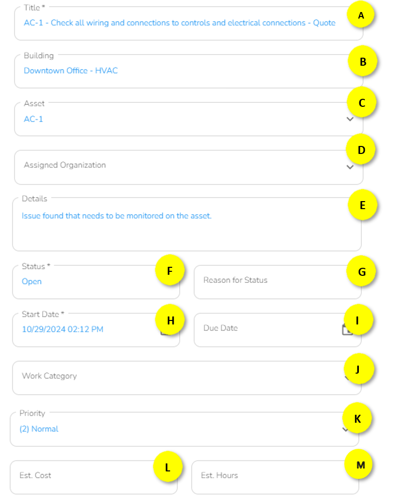 A new dialog will open showing all the fields in the issue. You can edit any field by clicking on it.