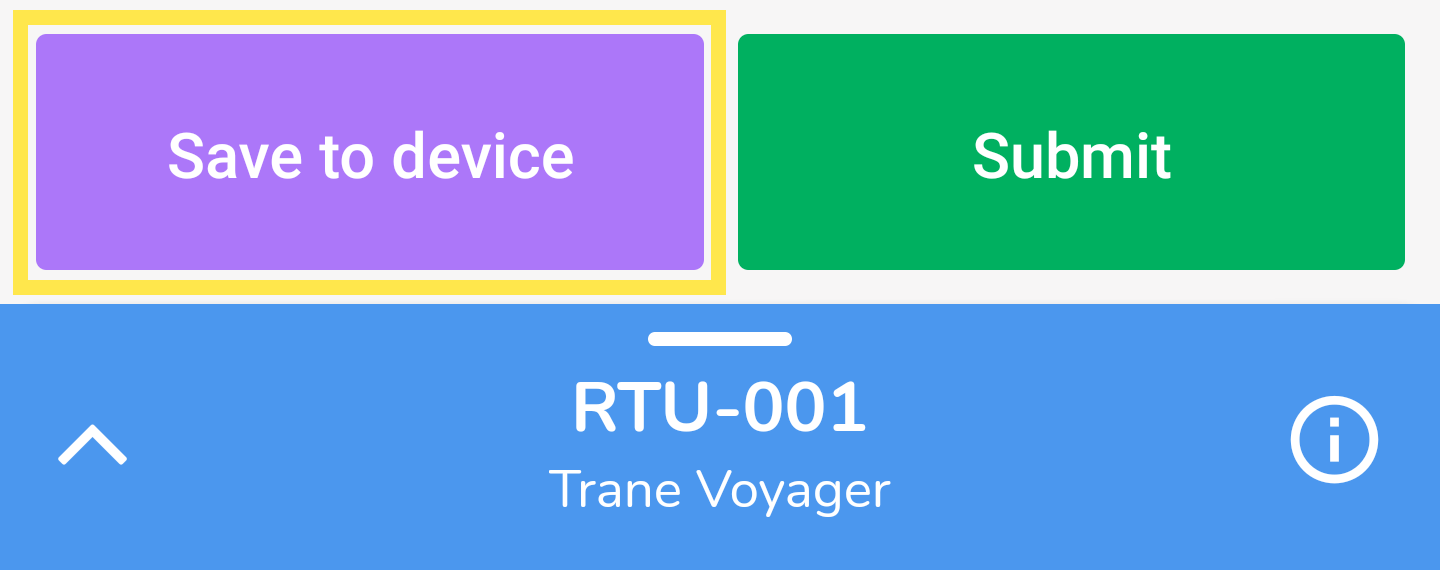 When completing work on an asset or a space, you have the option to Submit it directly to the servers, or to…