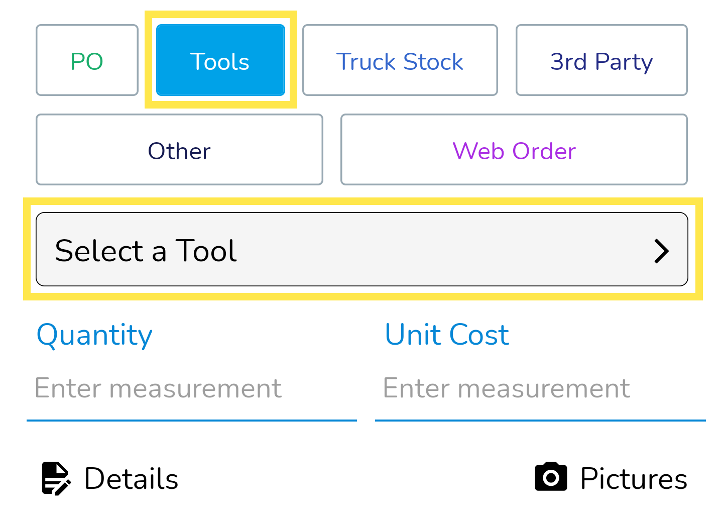 Tools are one of the default and special material types that you can add to your inspection. By selecting…