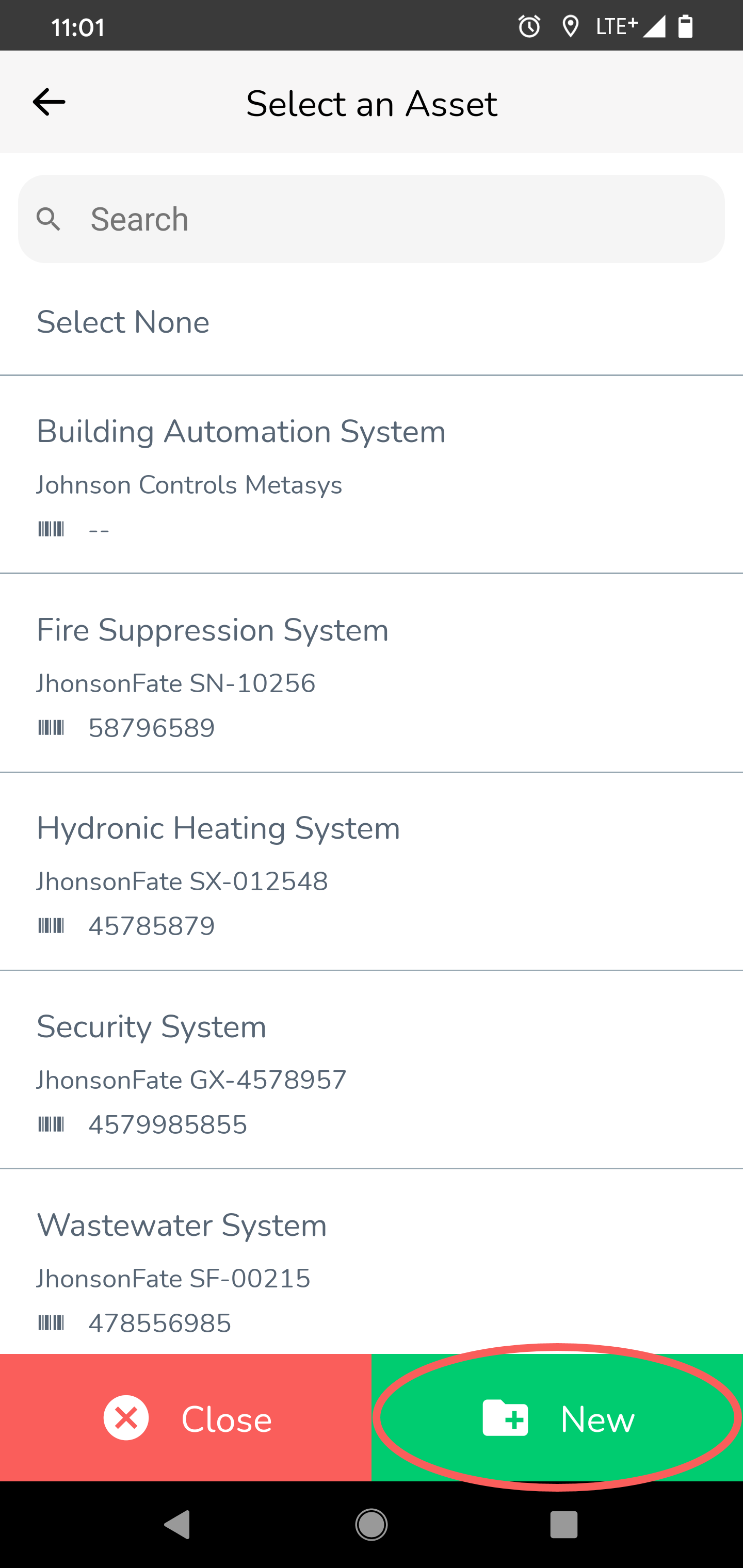 You will be presented with the following screen. Use the search function at the top to ensure that the asset…